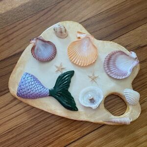 Handmaid Mermaid Seashell Decorative Paint Palette